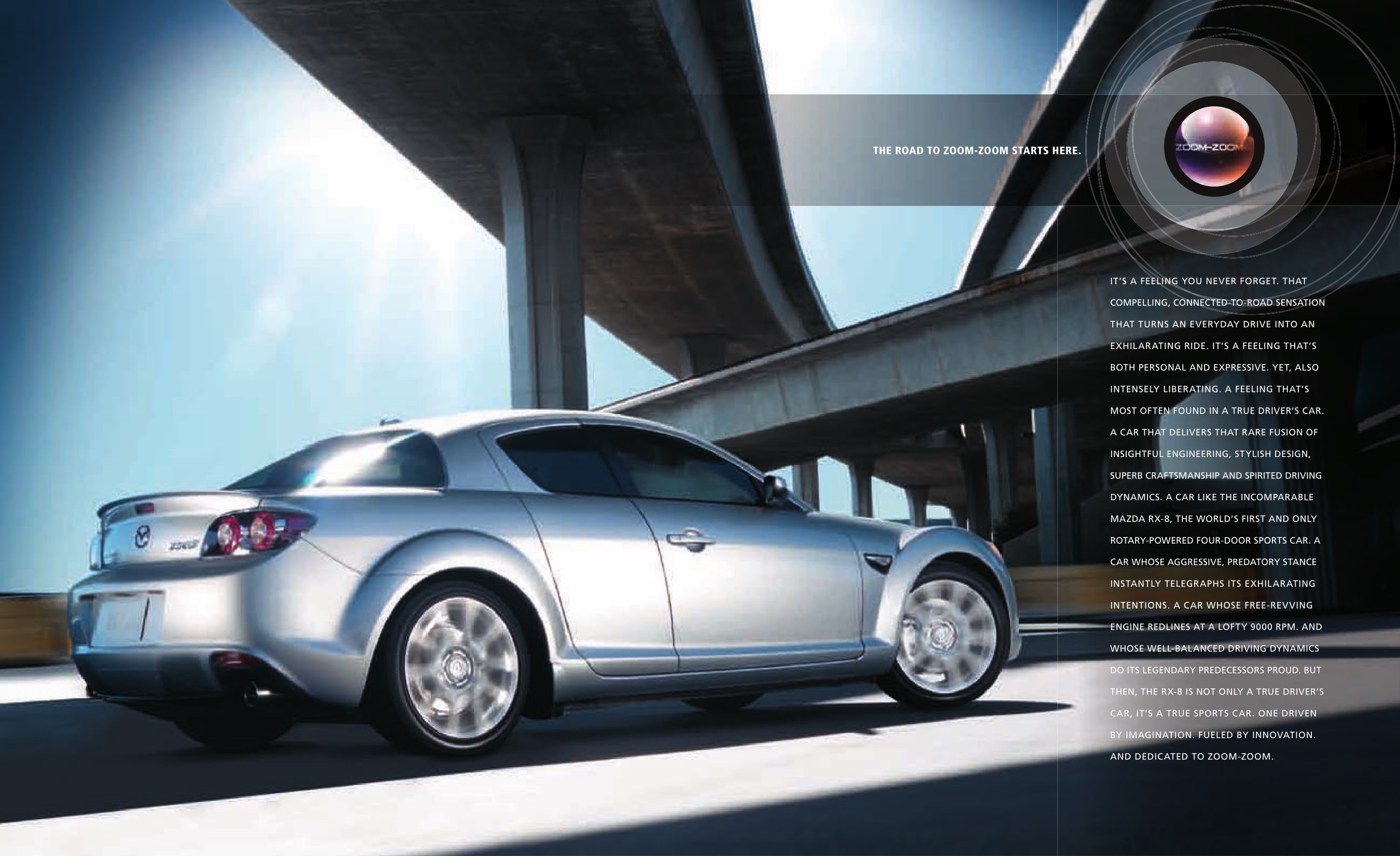 2009 Mazda RX-8 Brochure Page 1